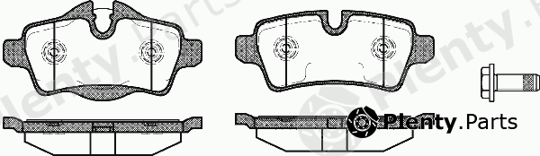  ROADHOUSE part 21344.00 (2134400) Brake Pad Set, disc brake