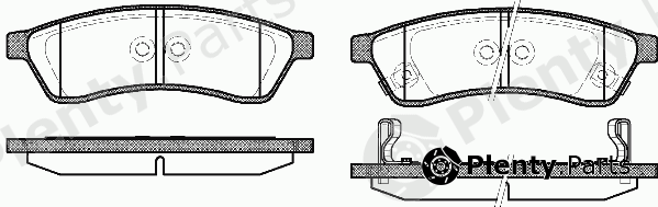  ROADHOUSE part 21349.02 (2134902) Brake Pad Set, disc brake