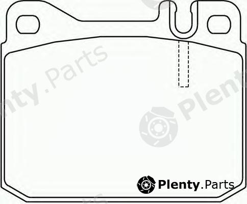  PAGID part T4141 Brake Pad Set, disc brake