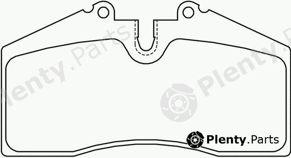  PAGID part T1074 Brake Pad Set, disc brake