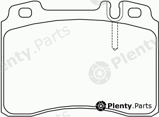  PAGID part T1126 Brake Pad Set, disc brake