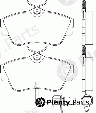  PAGID part T5140 Brake Pad Set, disc brake