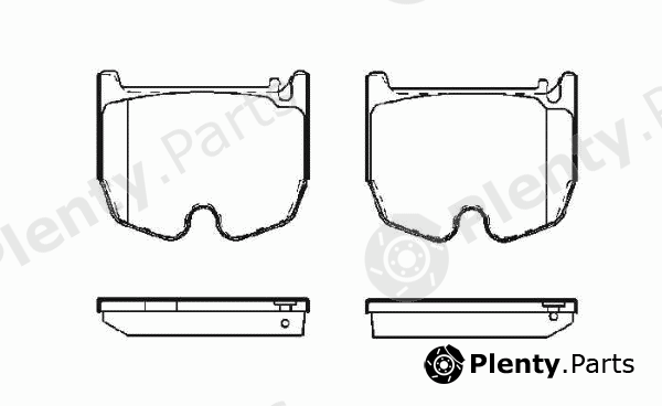  PAGID part T5147 Brake Pad Set, disc brake