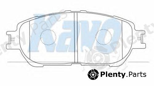  KAVO PARTS part BP-9108 (BP9108) Brake Pad Set, disc brake