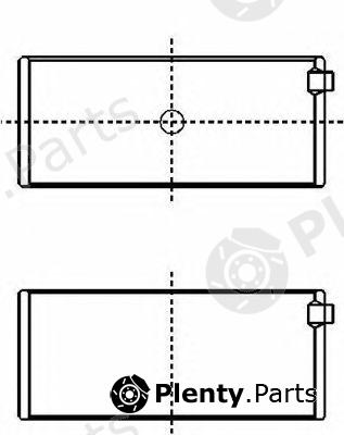  GLYCO part 01-3584STD (013584STD) Big End Bearings