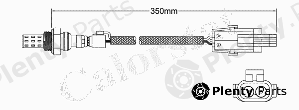  CALORSTAT by Vernet part LS120200 Lambda Sensor