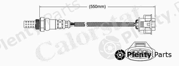  CALORSTAT by Vernet part LS140011 Lambda Sensor