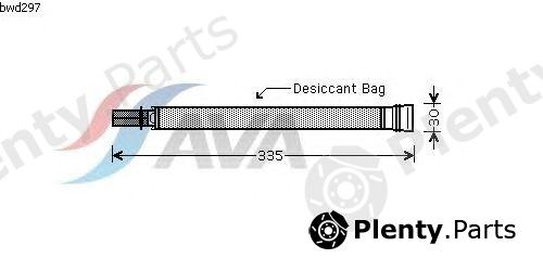  AVA QUALITY COOLING part BWD297 Dryer, air conditioning