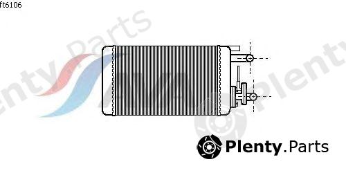  AVA QUALITY COOLING part FT6106 Heat Exchanger, interior heating