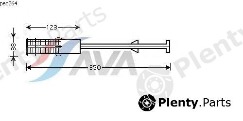  AVA QUALITY COOLING part PED264 Dryer, air conditioning