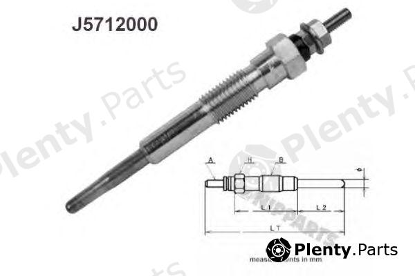  NIPPARTS part J5712000 Glow Plug