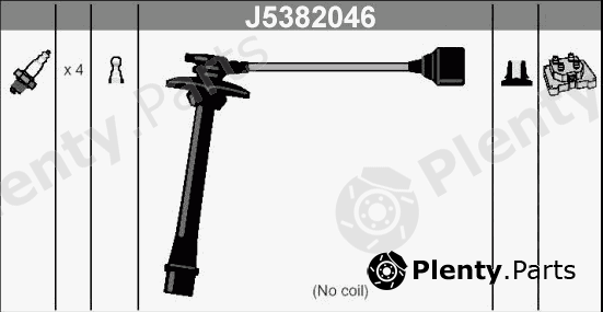 NIPPARTS part J5382046 Ignition Cable Kit