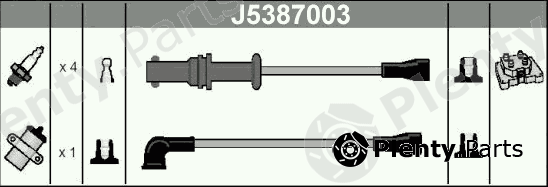  NIPPARTS part J5387003 Ignition Cable Kit