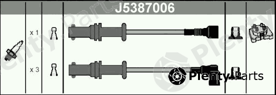  NIPPARTS part J5387006 Ignition Cable Kit