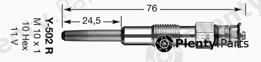  NGK part 3852 Glow Plug