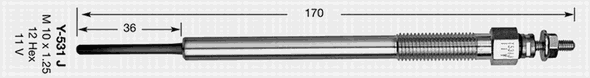  NGK part 2979 Glow Plug