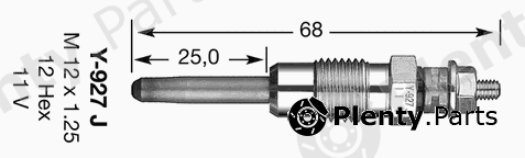  NGK part 4916 Glow Plug