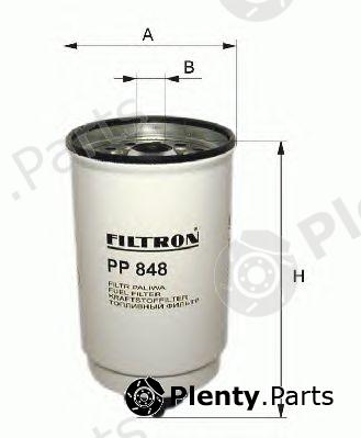  FILTRON part PP848/2 (PP8482) Fuel filter