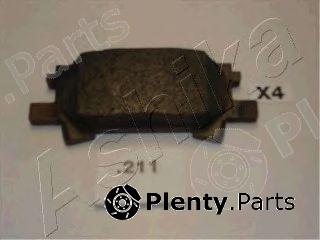  ASHIKA part 51-02-211 (5102211) Brake Pad Set, disc brake