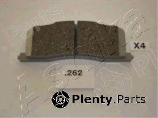  ASHIKA part 51-02-262 (5102262) Brake Pad Set, disc brake