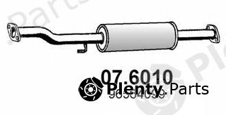 ASSO part 07.6010 (076010) Middle Silencer