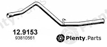  ASSO part 12.9153 (129153) Exhaust Pipe
