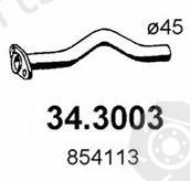  ASSO part 34.3003 (343003) Exhaust Pipe