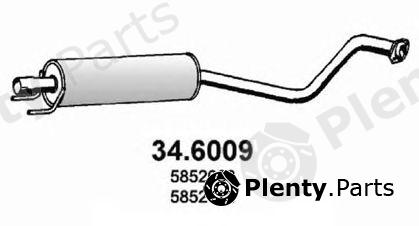  ASSO part 34.6009 (346009) Middle Silencer