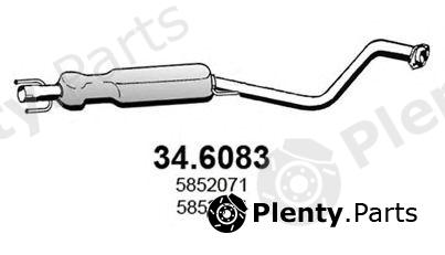  ASSO part 34.6083 (346083) Middle Silencer