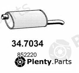  ASSO part 34.7034 (347034) End Silencer