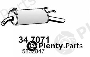  ASSO part 34.7071 (347071) End Silencer