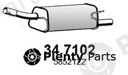 ASSO part 34.7102 (347102) End Silencer