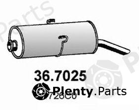  ASSO part 36.7025 (367025) End Silencer