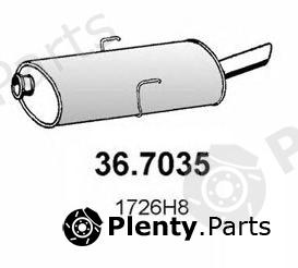  ASSO part 36.7035 (367035) End Silencer
