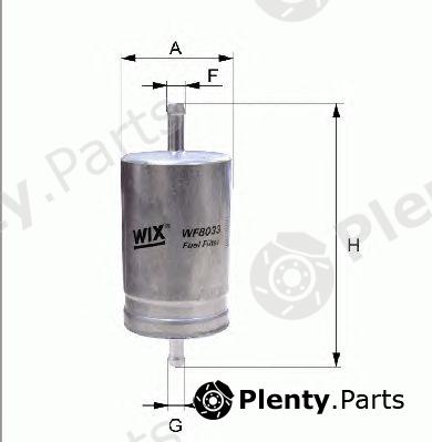  WIX FILTERS part WF8168 Fuel filter