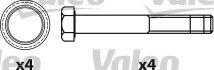 VALEO part 541663 Brake Pad Set, disc brake