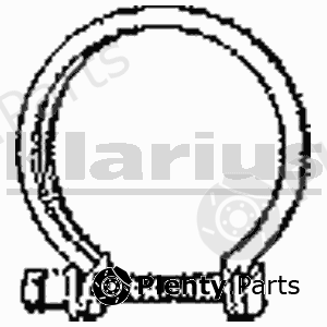  KLARIUS part 430366 Pipe Connector, exhaust system