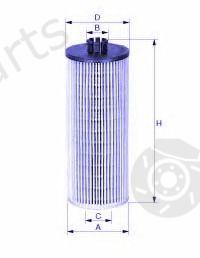  UNICO FILTER part EL12205x (EL12205X) Oil Filter