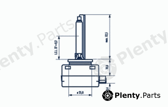  NARVA part 84010 Bulb, headlight