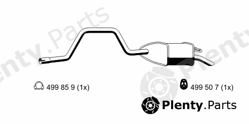  ERNST part 343145 End Silencer