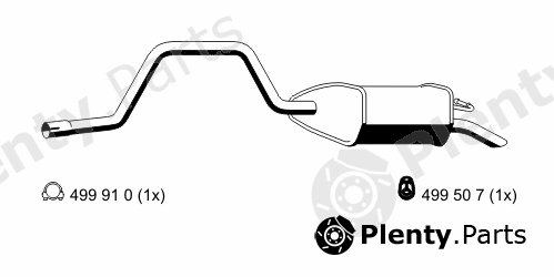  ERNST part 343251 End Silencer