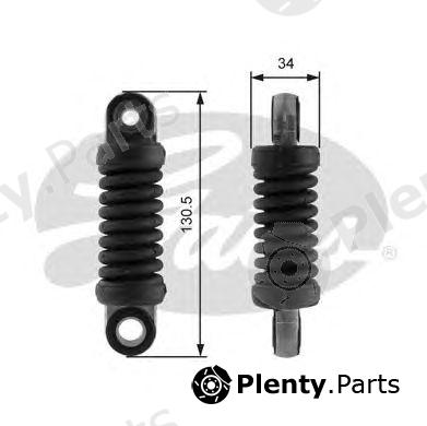  GATES part T38407 Vibration Damper, v-ribbed belt