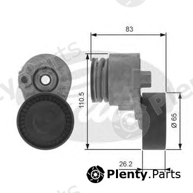  GATES part T38469 Tensioner Pulley, v-ribbed belt