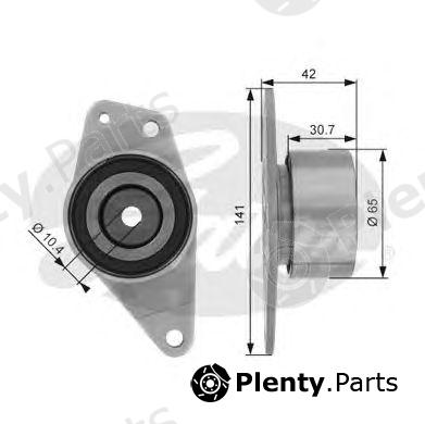  GATES part T42090 Deflection/Guide Pulley, timing belt