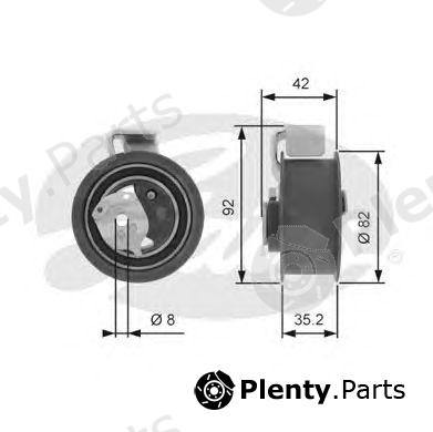  GATES part T43021 Tensioner Pulley, timing belt