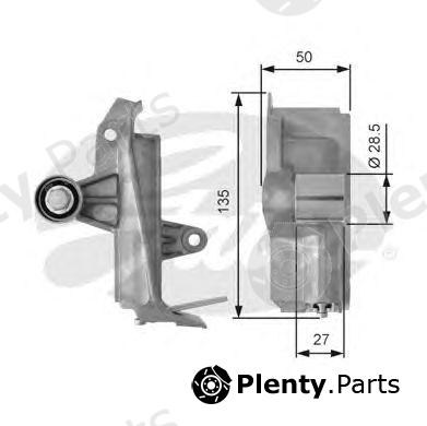  GATES part T43028 Vibration Damper, timing belt