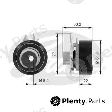  GATES part T43061 Tensioner Pulley, timing belt