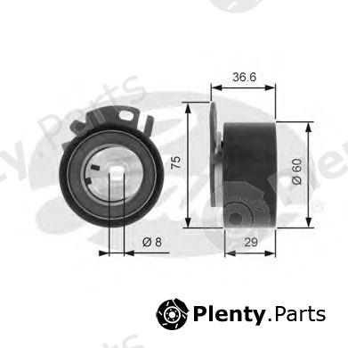  GATES part T43068 Tensioner Pulley, timing belt