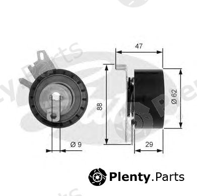  GATES part T43145 Tensioner Pulley, timing belt