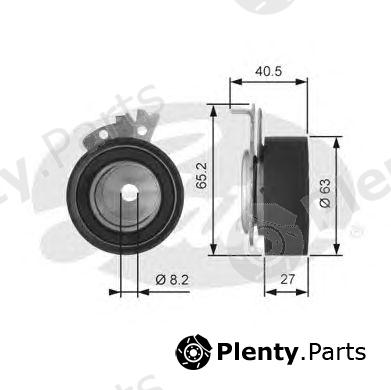 GATES part T43161 Tensioner Pulley, timing belt